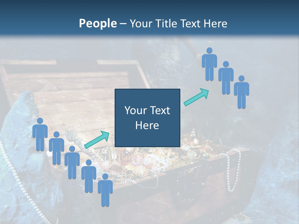 Ancient Golden Underwater PowerPoint Template