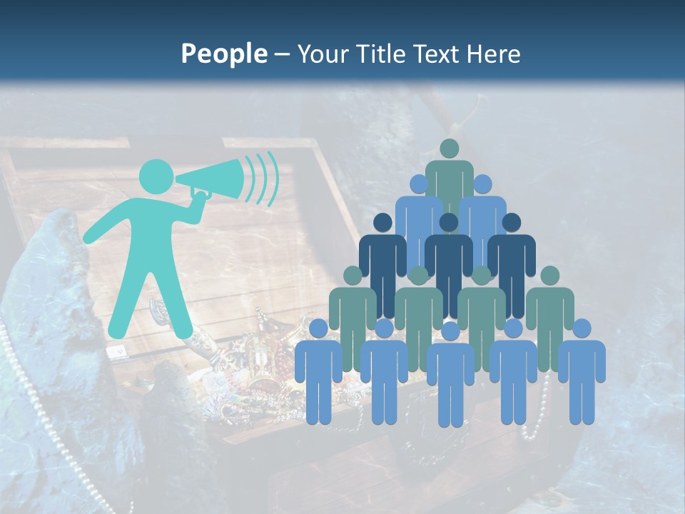 Ancient Golden Underwater PowerPoint Template