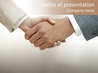 Corporate Dedicated Trade PowerPoint Template