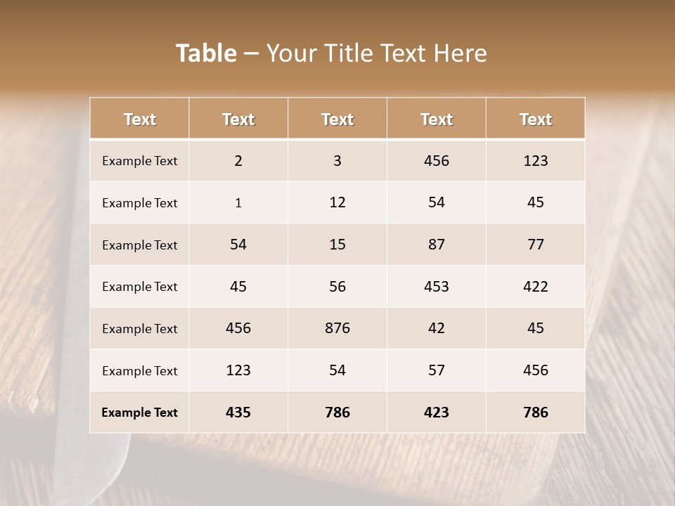 A Piece Of Raw Meat On A Cutting Board With A Knife PowerPoint Template