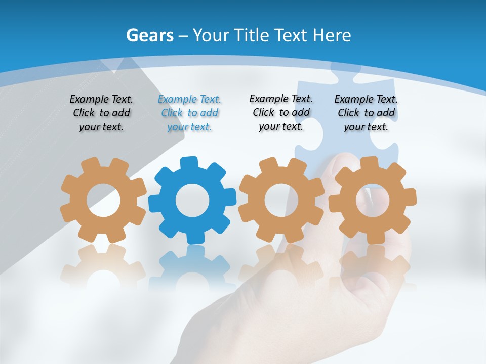 Girl Pleasure Cookie PowerPoint Template