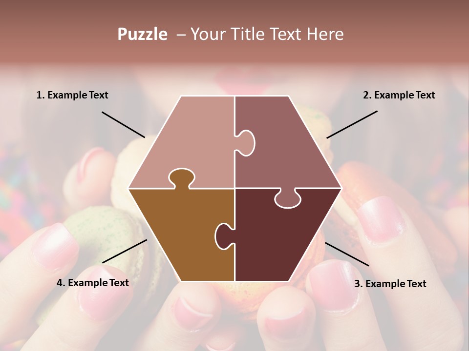 Girl Pleasure Cookie PowerPoint Template