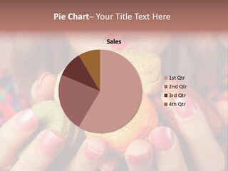 Girl Pleasure Cookie PowerPoint Template