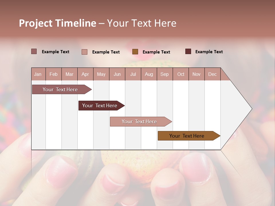 Girl Pleasure Cookie PowerPoint Template