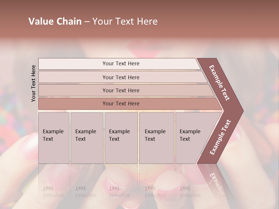 Girl Pleasure Cookie PowerPoint Template