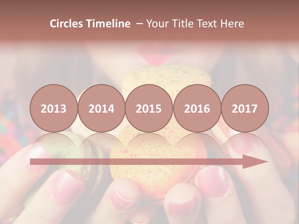 Girl Pleasure Cookie PowerPoint Template