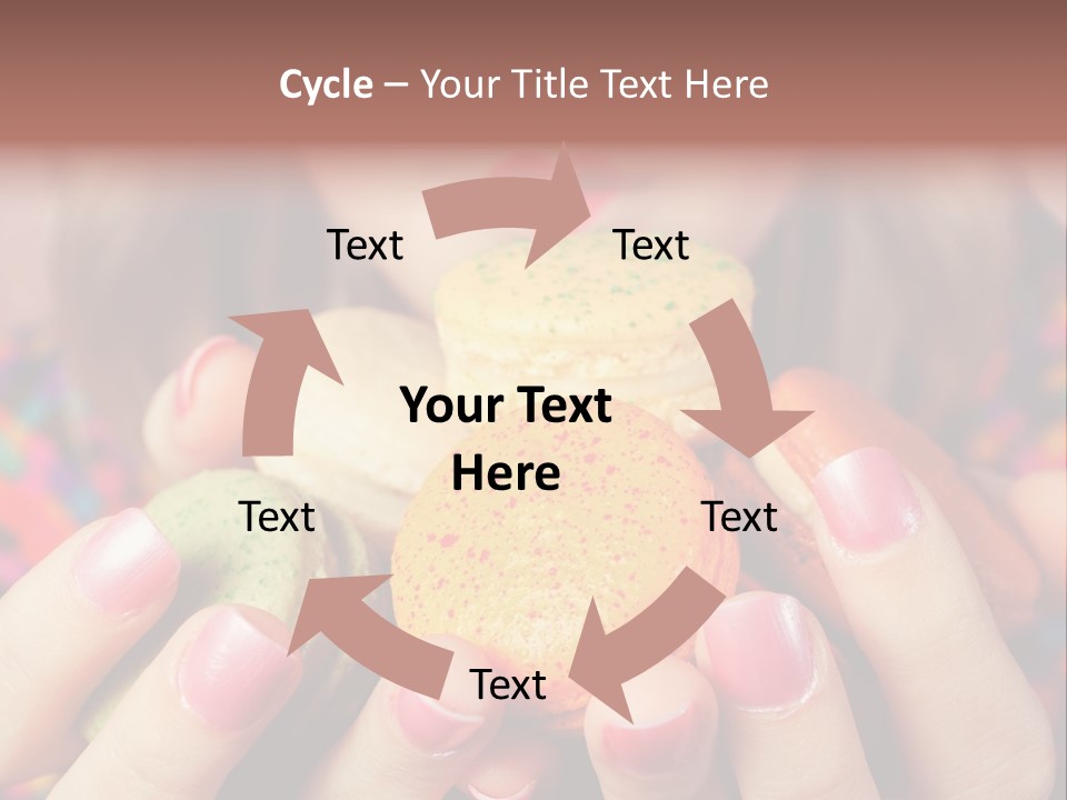 Girl Pleasure Cookie PowerPoint Template