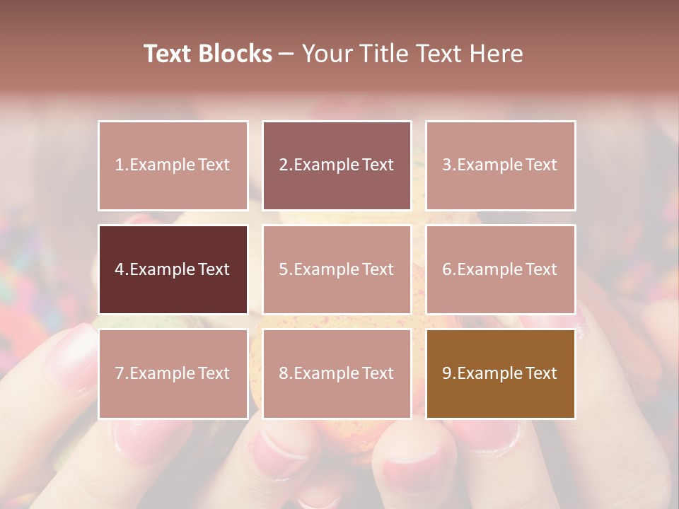 Girl Pleasure Cookie PowerPoint Template