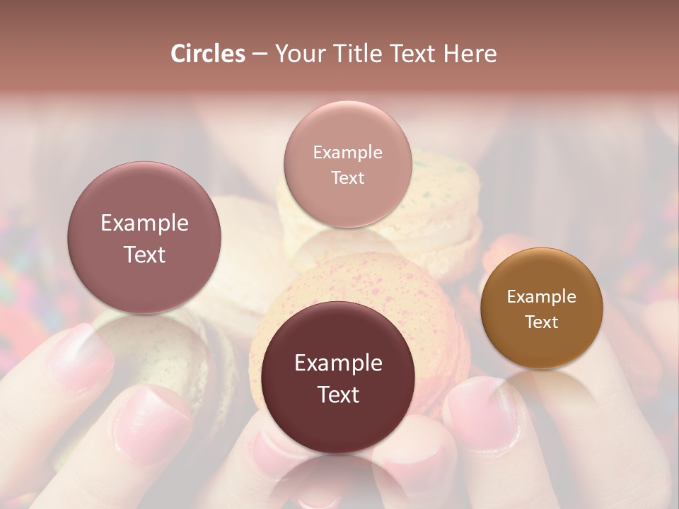 Girl Pleasure Cookie PowerPoint Template