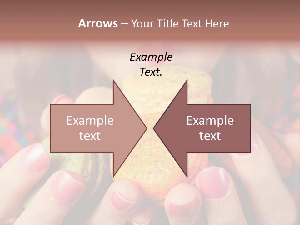 Girl Pleasure Cookie PowerPoint Template