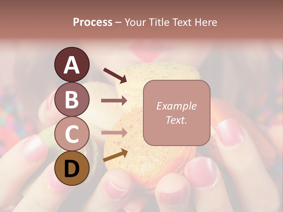 Girl Pleasure Cookie PowerPoint Template