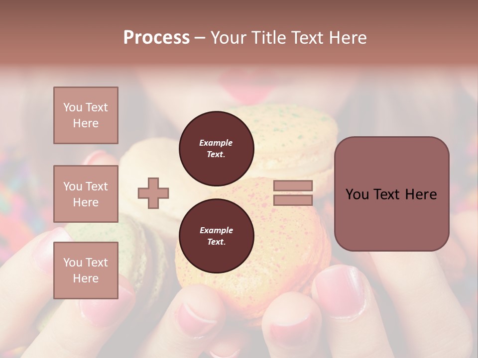 Girl Pleasure Cookie PowerPoint Template