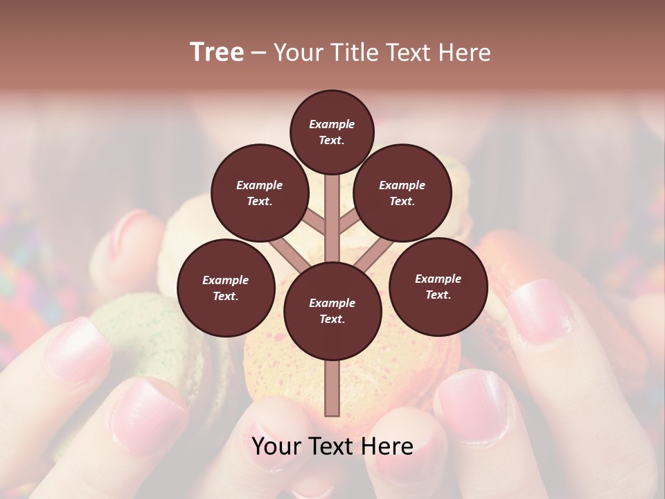 Girl Pleasure Cookie PowerPoint Template