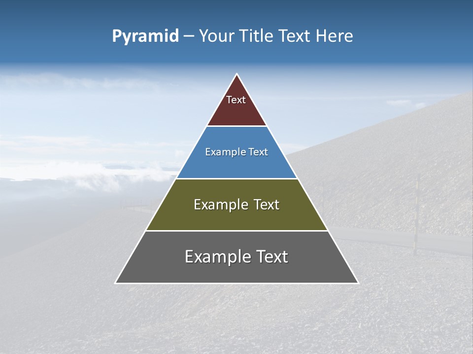 Road Vacation Pass PowerPoint Template