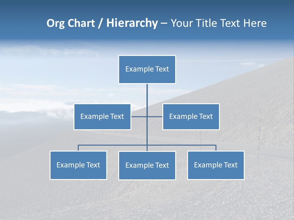 Road Vacation Pass PowerPoint Template