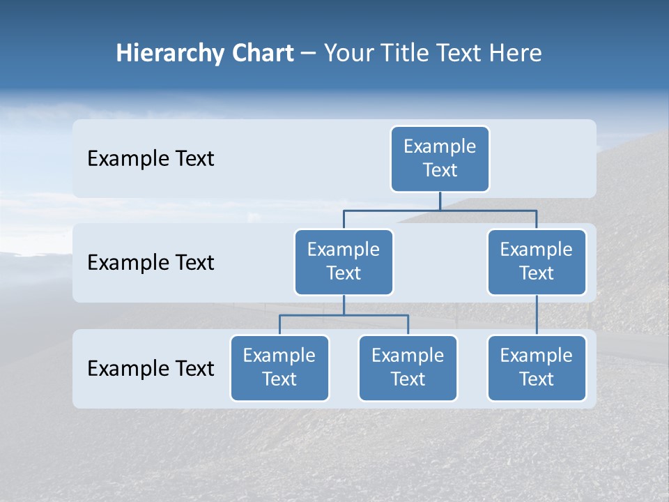 Road Vacation Pass PowerPoint Template