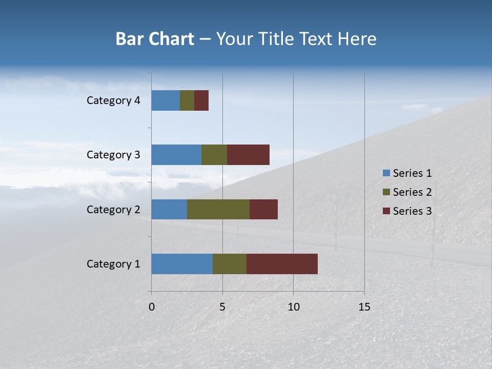 Road Vacation Pass PowerPoint Template