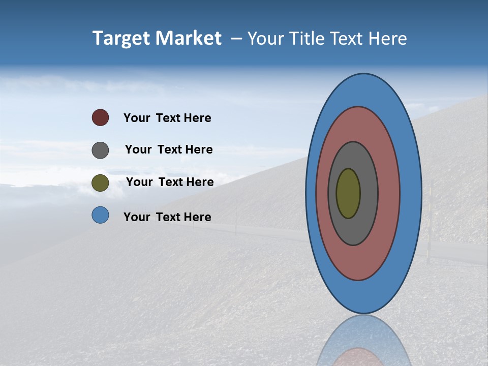 Road Vacation Pass PowerPoint Template