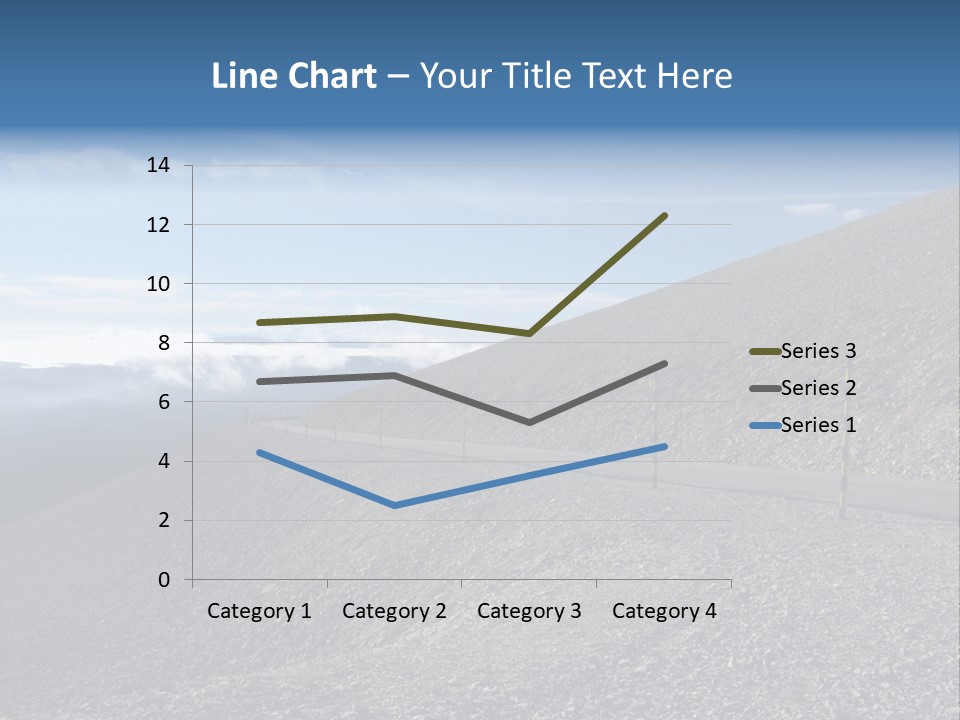 Road Vacation Pass PowerPoint Template
