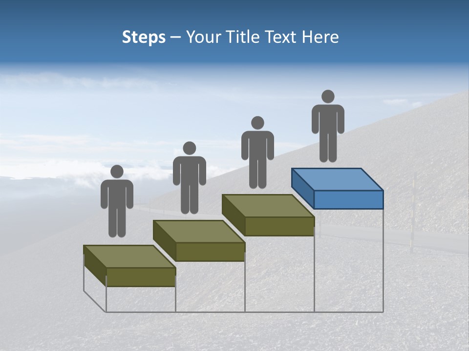 Road Vacation Pass PowerPoint Template