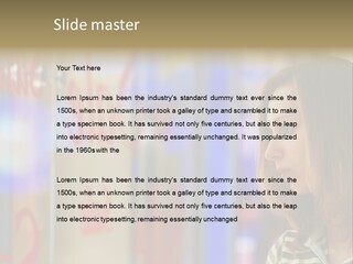 Girl City Female PowerPoint Template