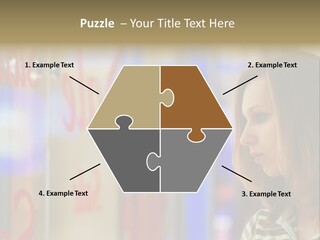 Girl City Female PowerPoint Template