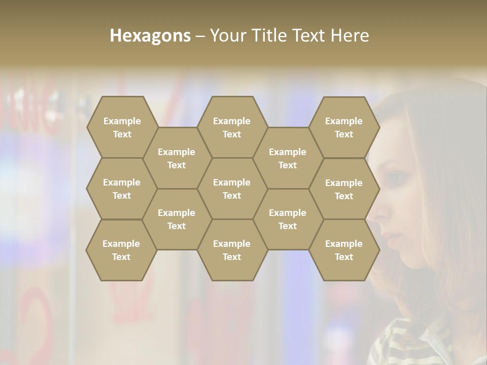 Girl City Female PowerPoint Template