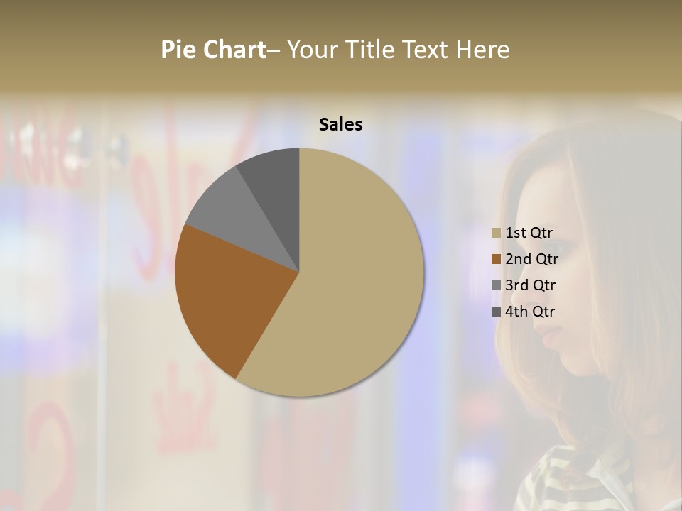 Girl City Female PowerPoint Template