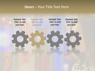 Girl City Female PowerPoint Template