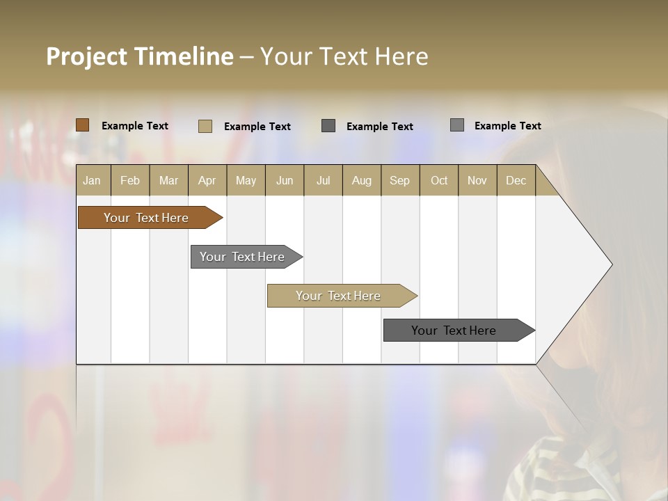 Girl City Female PowerPoint Template
