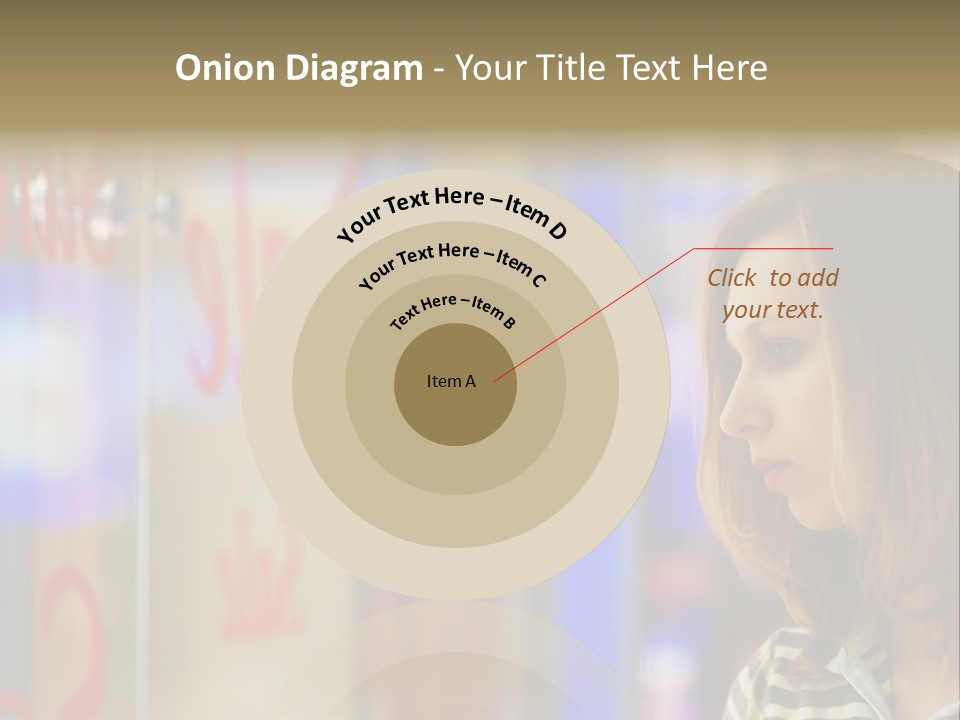 Girl City Female PowerPoint Template