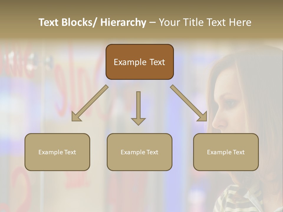 Girl City Female PowerPoint Template
