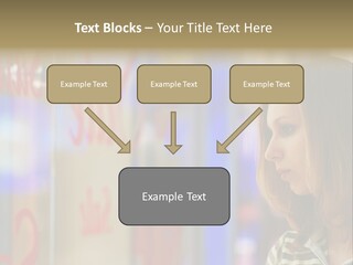 Girl City Female PowerPoint Template