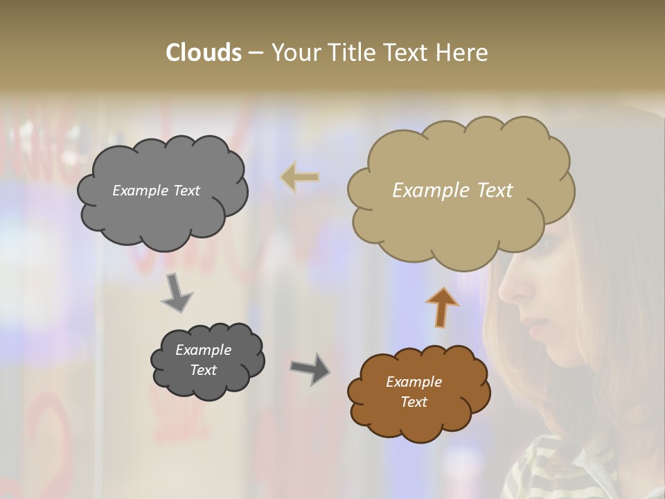 Girl City Female PowerPoint Template