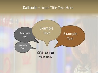 Girl City Female PowerPoint Template