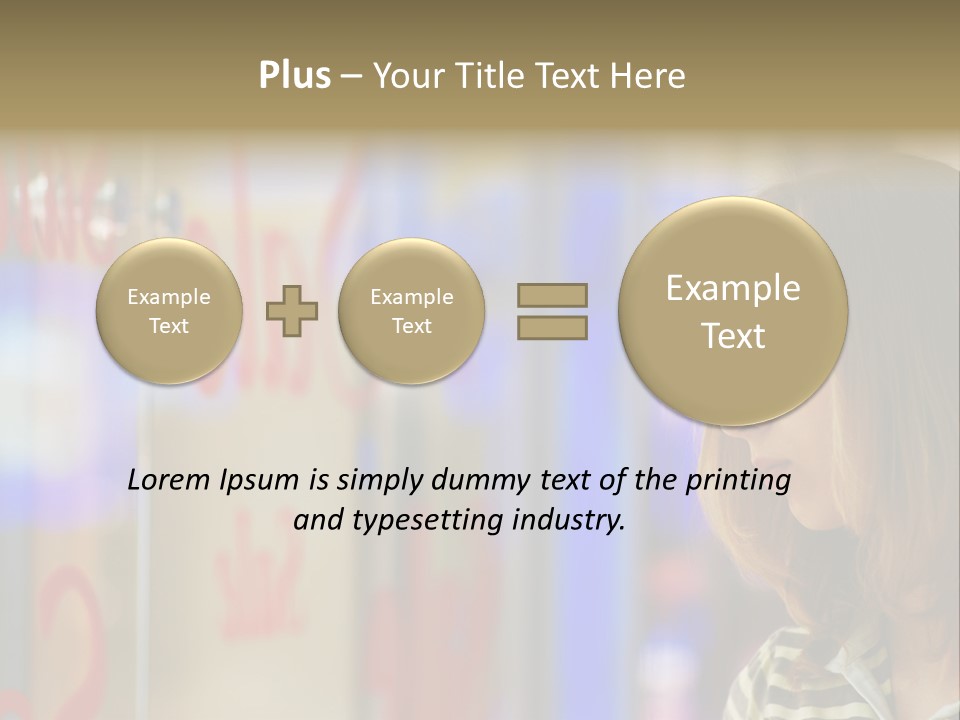 Girl City Female PowerPoint Template