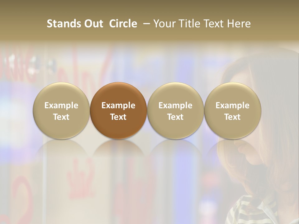 Girl City Female PowerPoint Template