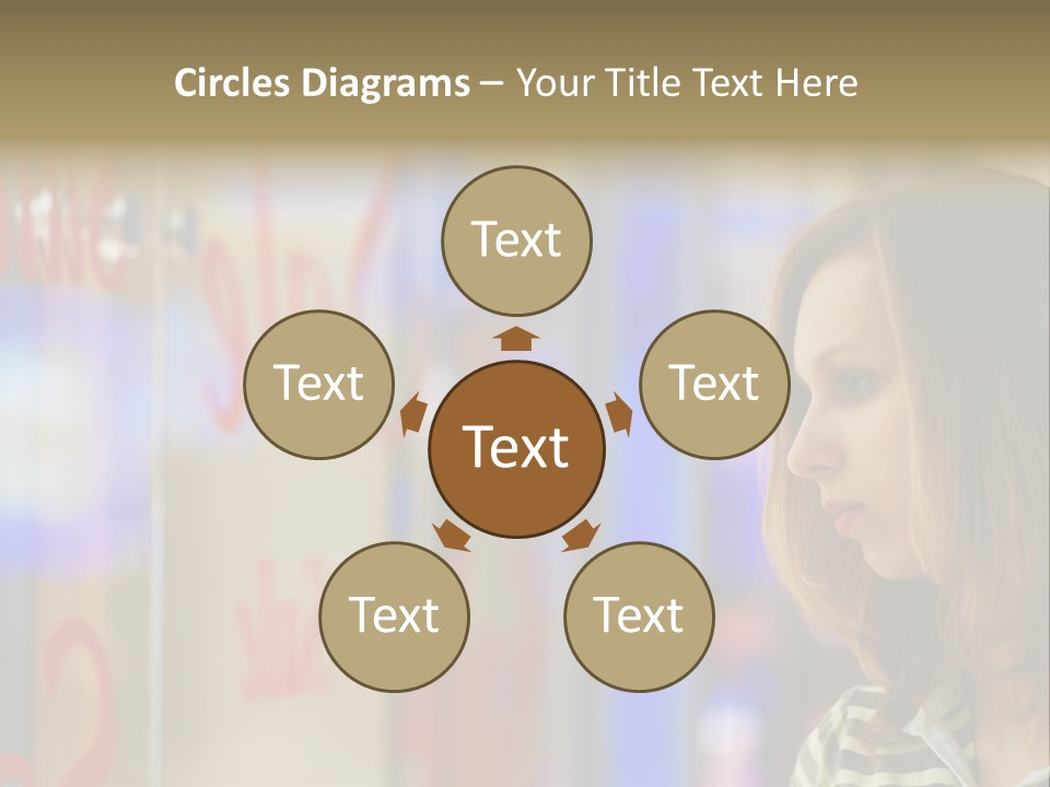 Girl City Female PowerPoint Template