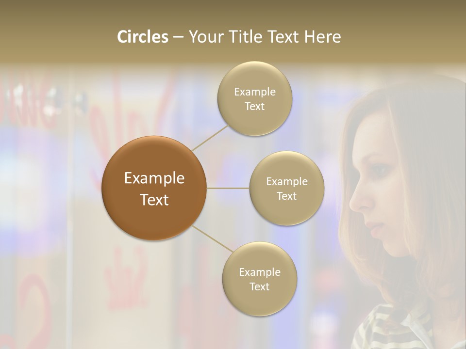 Girl City Female PowerPoint Template
