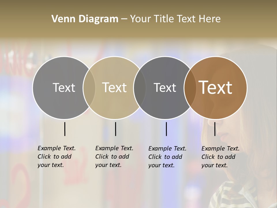 Girl City Female PowerPoint Template