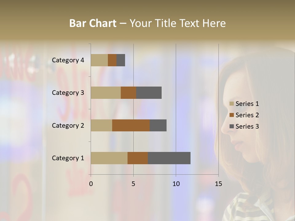 Girl City Female PowerPoint Template