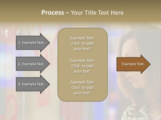 Girl City Female PowerPoint Template