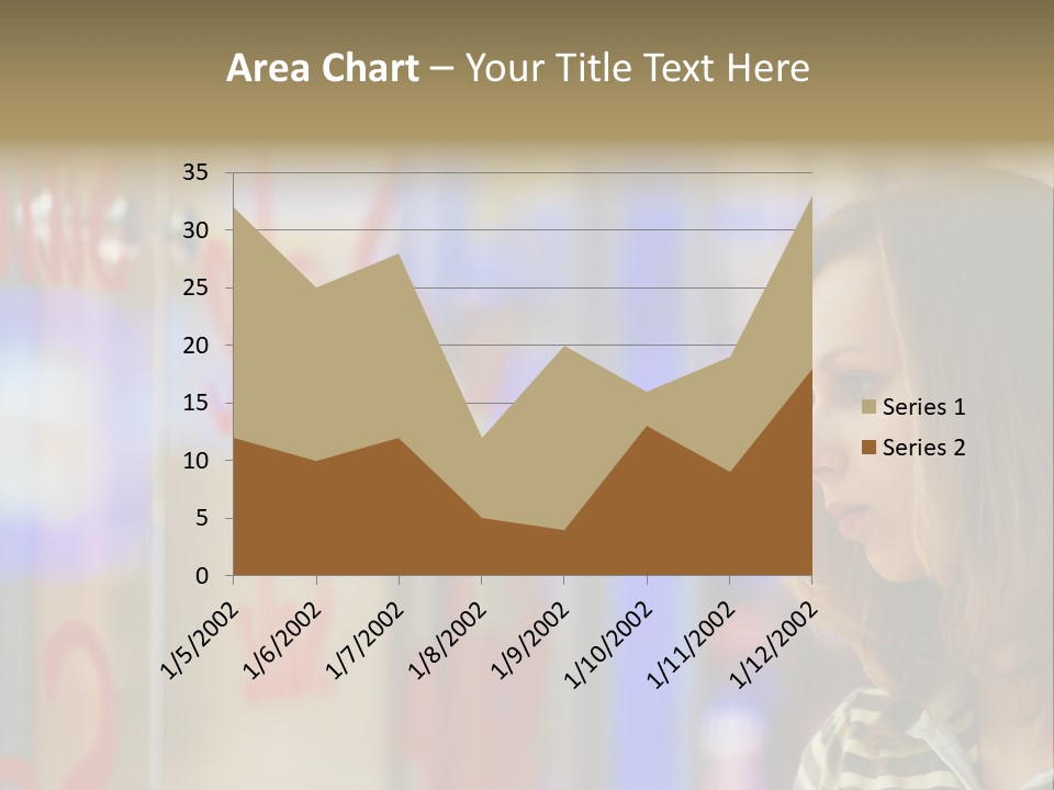 Girl City Female PowerPoint Template