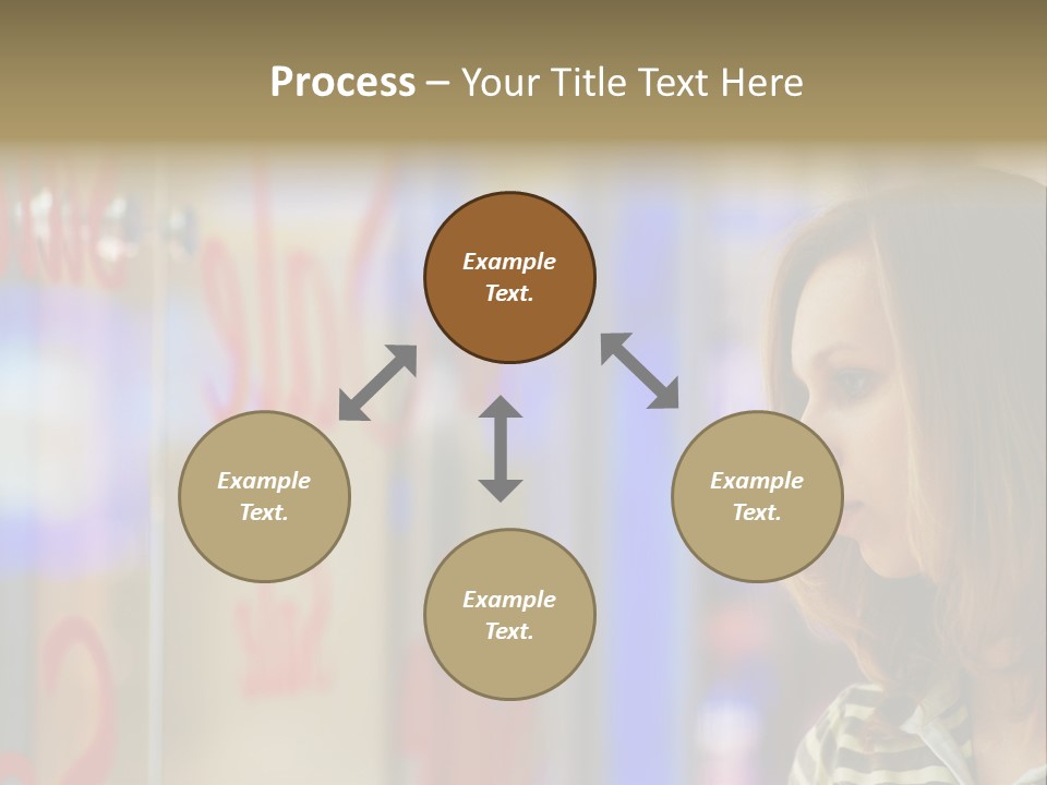 Girl City Female PowerPoint Template