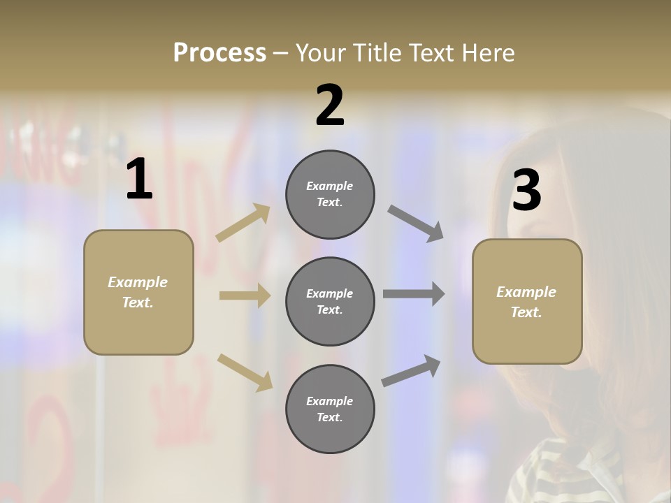 Girl City Female PowerPoint Template