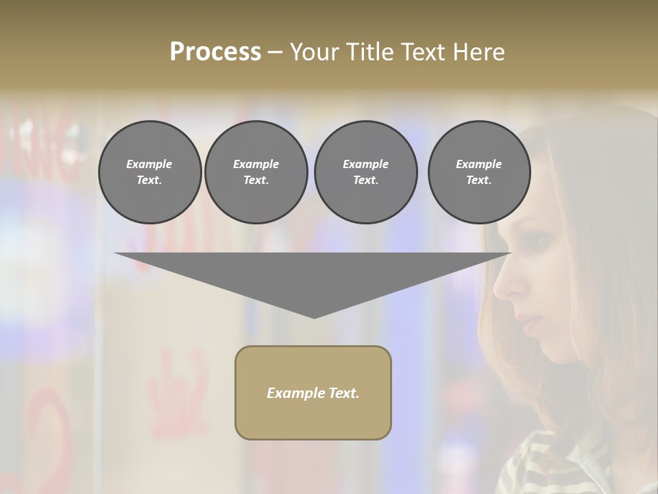 Girl City Female PowerPoint Template