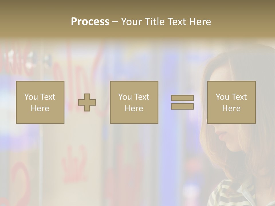 Girl City Female PowerPoint Template