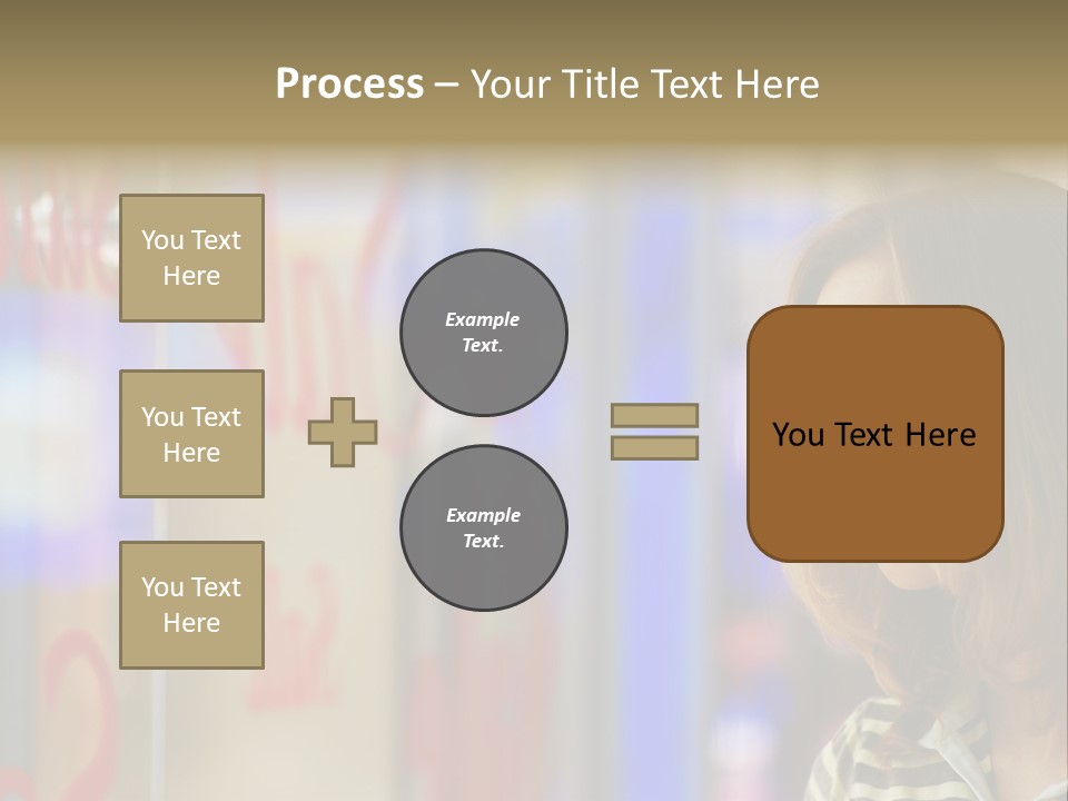 Girl City Female PowerPoint Template