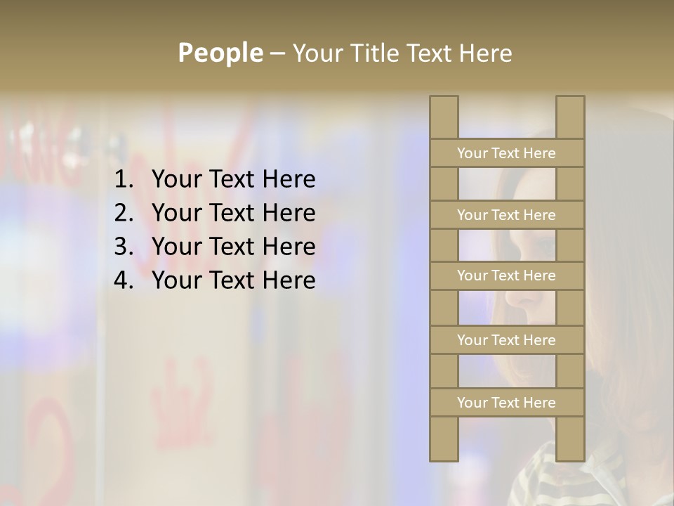 Girl City Female PowerPoint Template