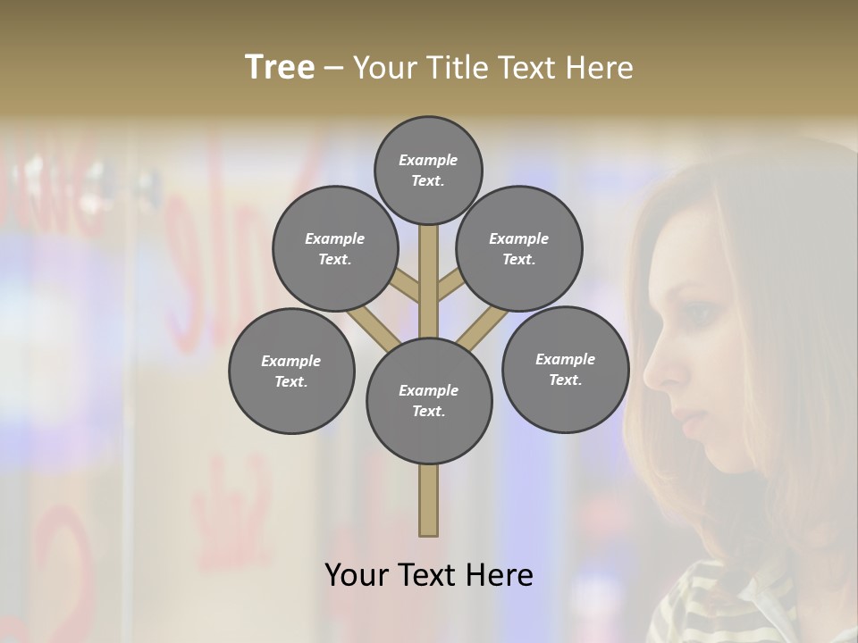 Girl City Female PowerPoint Template
